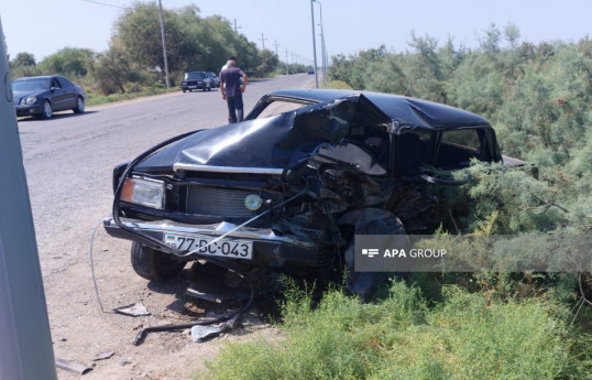 Sabirabadda yol qəzasında 2 nəfər ölüb, 3 nəfər xəsarət alıb - FOTO  - YENİLƏNİB-2 