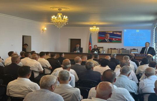 FHN Hacıqabulda regional müşavirə keçirib