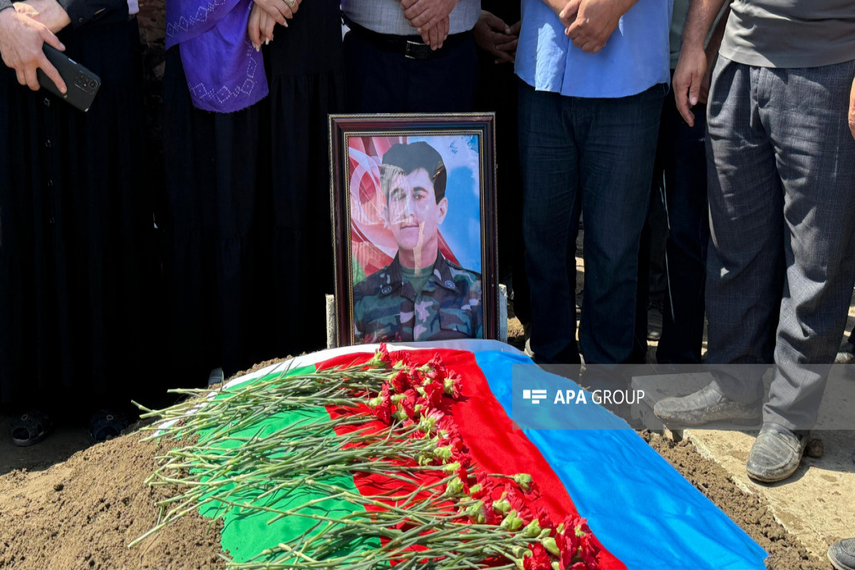 I Qarabağ müharibəsində itkin düşmüş şəhid Rizvan Hacıyev dəfn edilib - YENİLƏNİB  - FOTO 