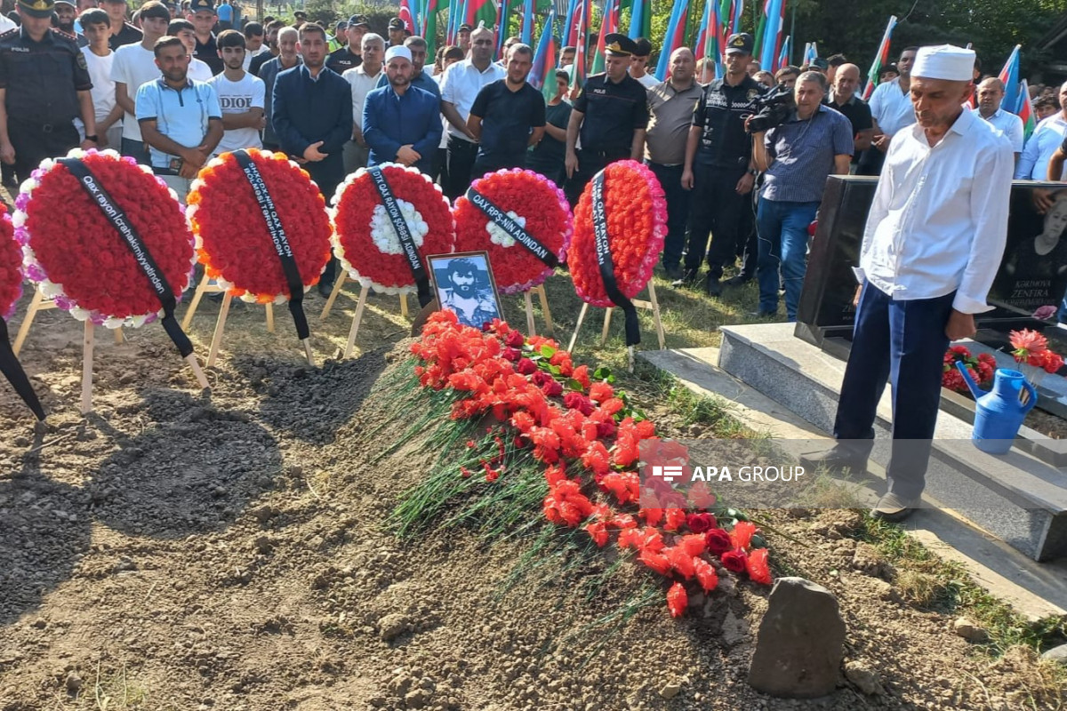 İtkin-şəhid Natiq Kərimovun nəşinin qalıqları Qax rayonunda dəfn edilib - FOTO  - YENİLƏNİB 