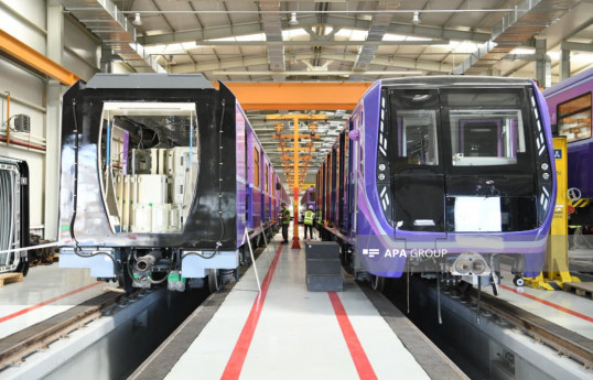 Bakı Metropoliteninə 20 yeni nəsil vaqon gətirilib - FOTO 