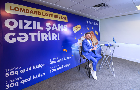 AccessBank “Qızıl Şans” lotereyasının ilk tirajının qaliblərini elan edib