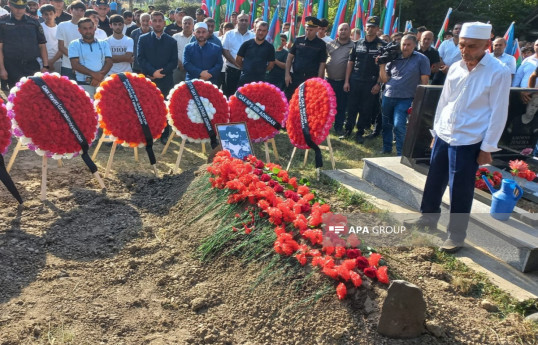 İtkin-şəhid Natiq Kərimovun nəşinin qalıqları Qax rayonunda dəfn edilib - FOTO  - YENİLƏNİB 