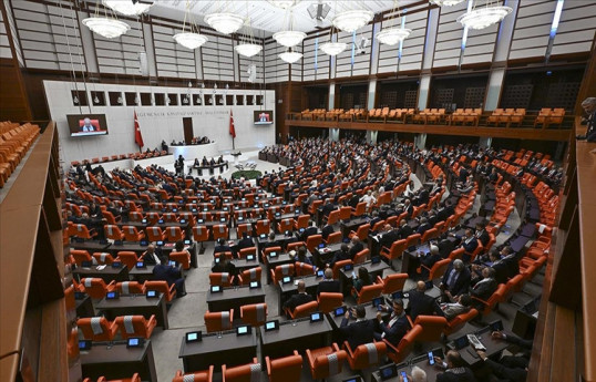 Türkiyə Parlamenti İsrailin BMT-dəki üzvlüyünün dayandırılmasına çağırıb