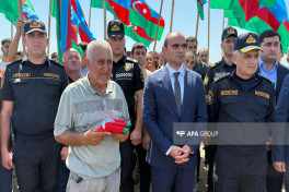 I Qarabağ müharibəsində itkin düşmüş şəhid Rizvan Hacıyev dəfn edilib - YENİLƏNİB  - FOTO 