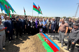 I Qarabağ müharibəsində itkin düşmüş şəhid Rizvan Hacıyev dəfn edilib - YENİLƏNİB  - FOTO 