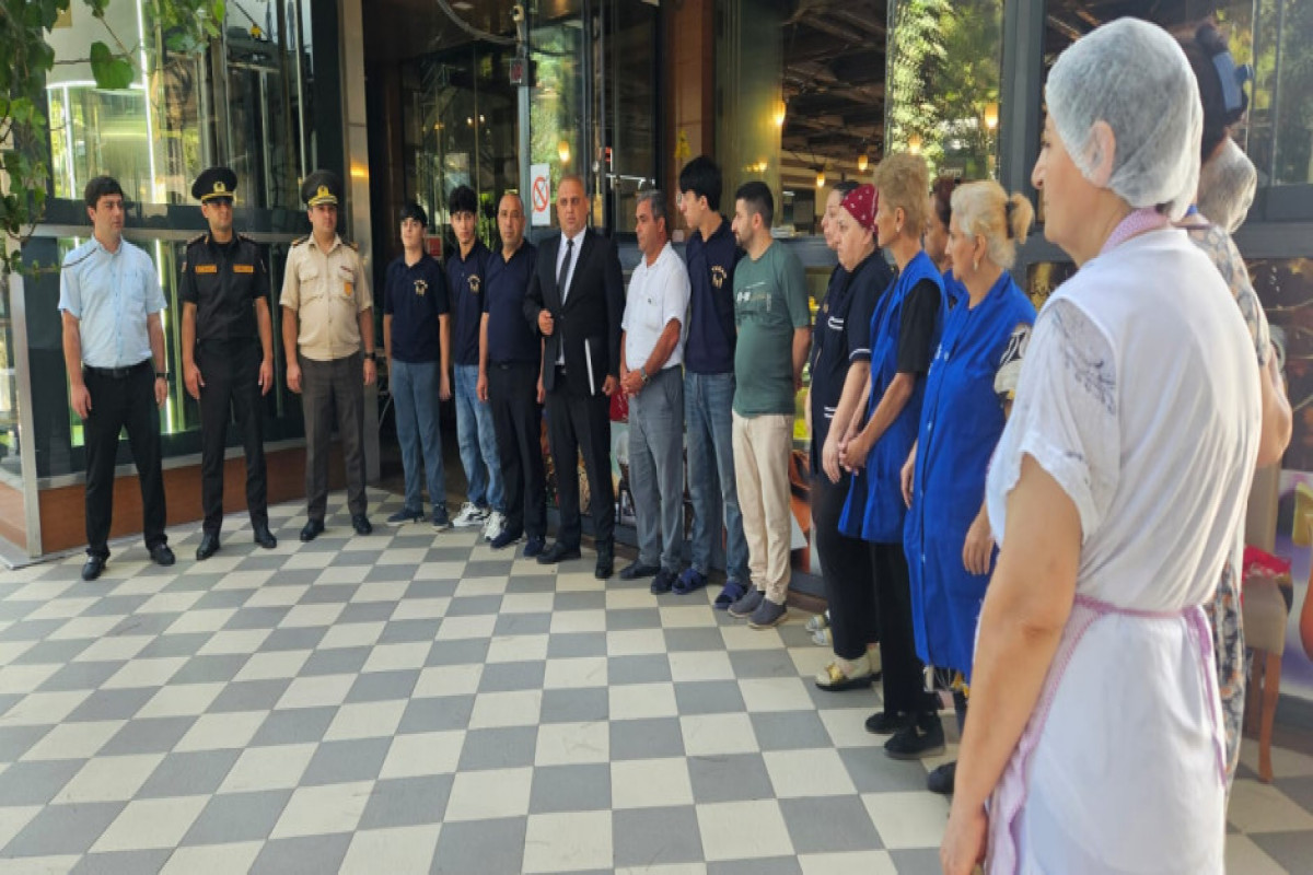 Fövqəladə hallarla bağlı silsilə maarifləndirmə tədbirləri keçirilib - FOTO 