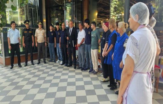 Fövqəladə hallarla bağlı silsilə maarifləndirmə tədbirləri keçirilib - FOTO 