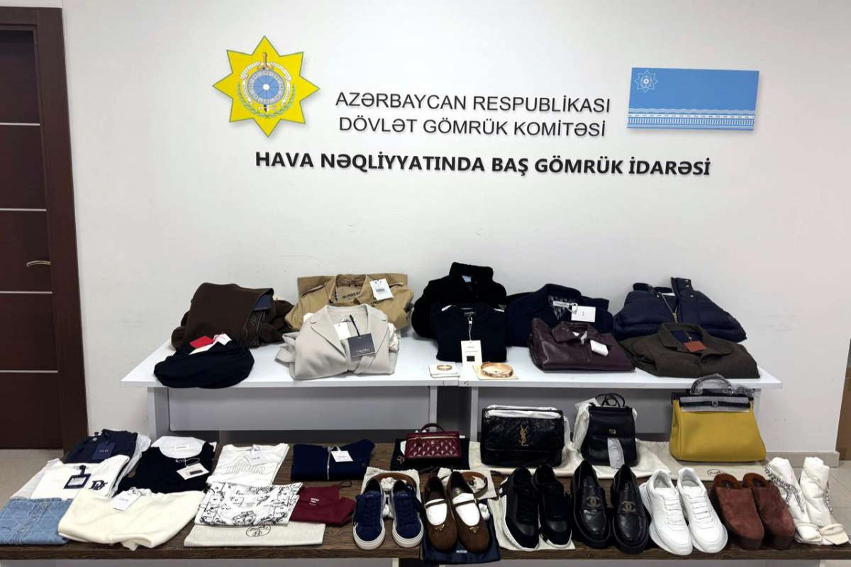 276 min manatlıq brend malların ölkəyə qanunsuz gətirilməsinin qarşısı alınıb