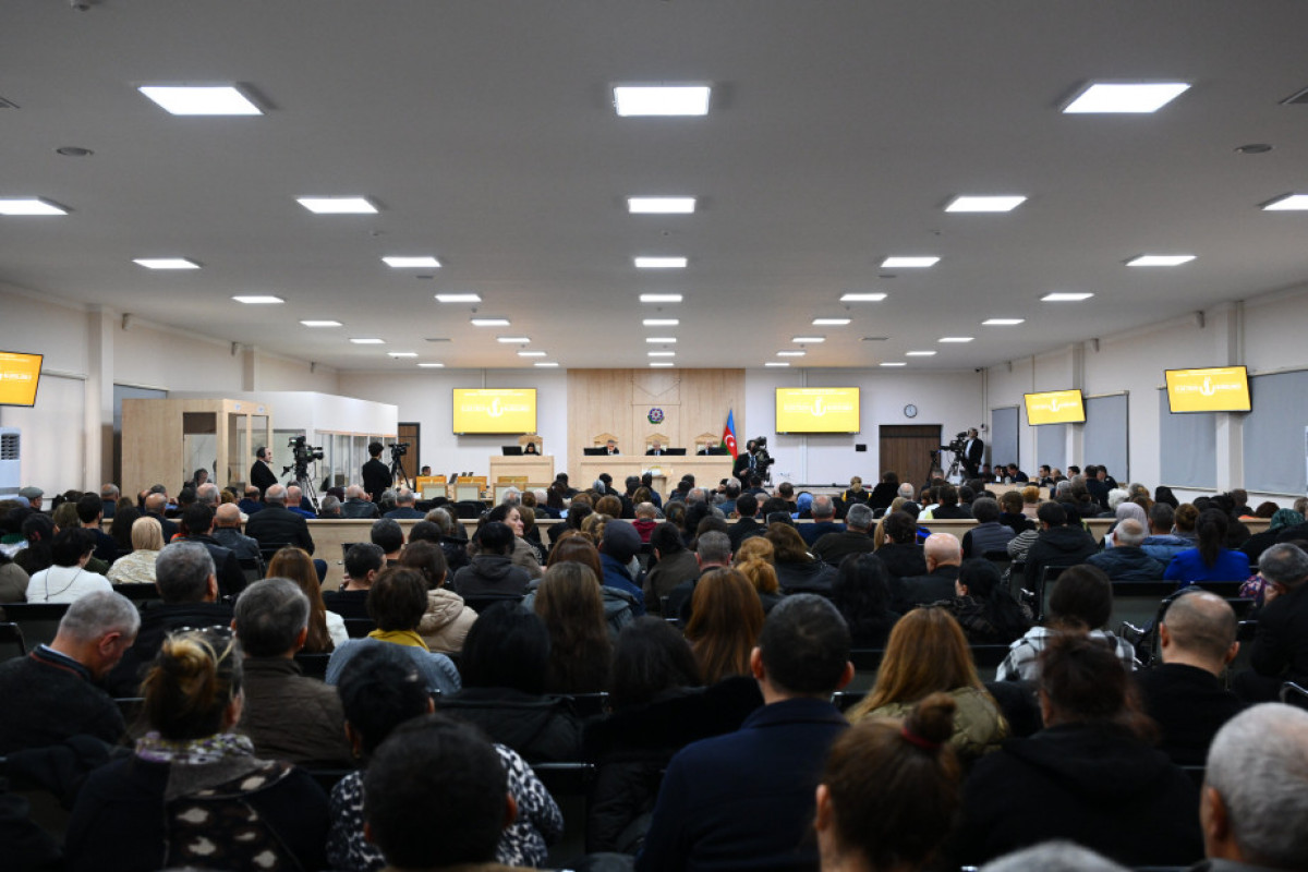 Ruben Vardanyanın məhkəməsində ifadələr dinlənilib - FOTO 