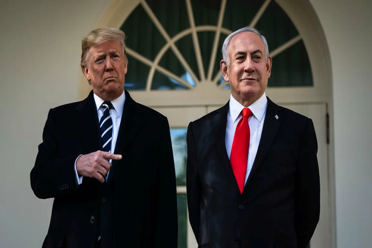 ABŞ Prezidenti Donald Tramp və İsrailin Baş naziri Benyamin Netanyahu