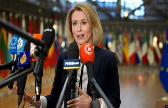  Avropa İttifaqının xarici işlər və təhlükəsizlik siyasəti üzrə Ali Nümayəndəsi Kaya Kallas