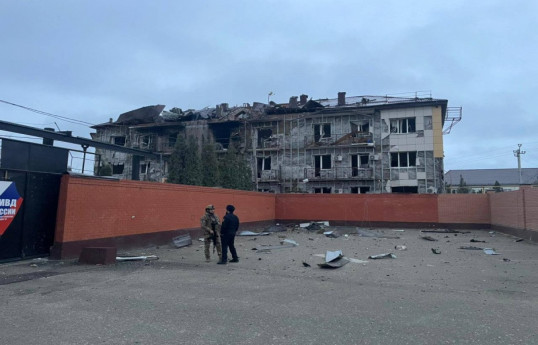 Çeçenistanda güc strukturlarının qərargahlarına kütləvi dron hücumu olub