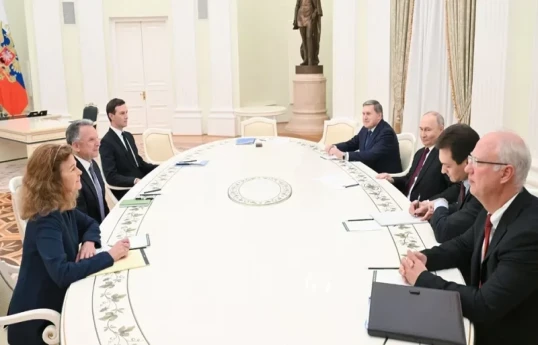 Putin-Uitkoff danışıqları başa çatıb - VİDEO  - YENİLƏNİB2 