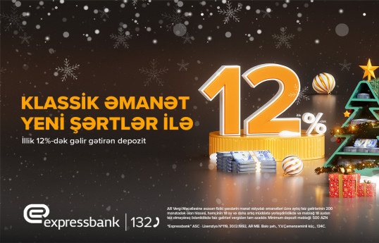 Pulunuzu bu yolla artıra bilərsiniz  - illik 12% artım 