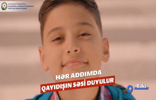 Dövlət Komitəsi Böyük Qayıdışla bağlı fləşmob keçirib - VİDEO 