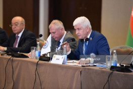 Bakıda Beynəlxalq İdman Federasiyasına üzv ölkələrin yanğın-xilasetmə xidmətləri rəhbərlərinin beynəlxalq konfransı keçirilir - FOTO 