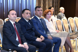 Bakıda Beynəlxalq İdman Federasiyasına üzv ölkələrin yanğın-xilasetmə xidmətləri rəhbərlərinin beynəlxalq konfransı keçirilir - FOTO 