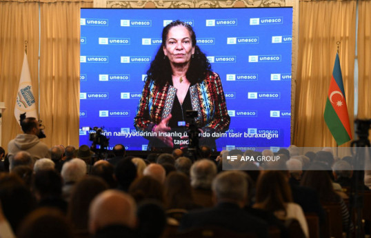 UNESCO-nun baş direktorunun müavini Lidiya Brito