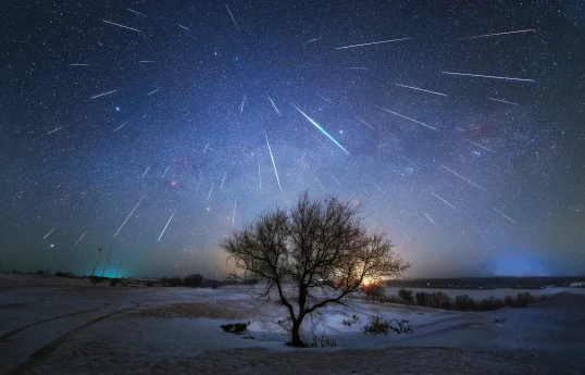 Dekabrın 17-dək Geminid meteor yağışı müşahidə olunacaq