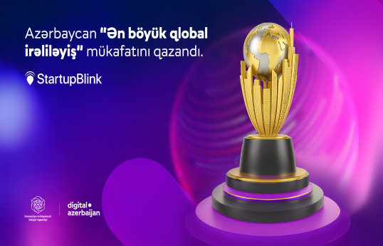 Azərbaycan nüfuzlu reytinqdə Mərkəzi Asiya üzrə “Ən böyük qlobal irəliləyiş” mükafatına layiq görülüb