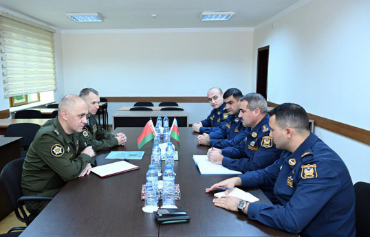 Bakıda Azərbaycan və Belarus hərbi mütəxəssislərinin görüşü olub