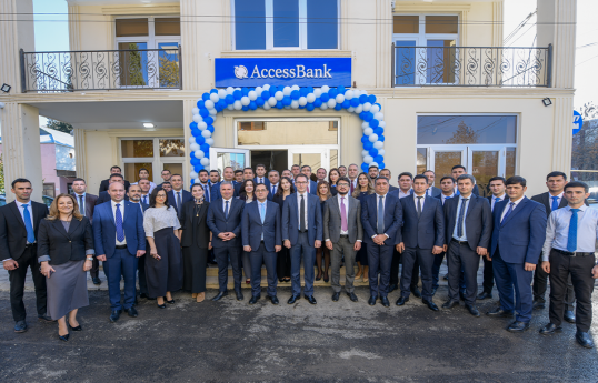 AccessBank regional şəbəkısini genişləndirir: Yeni filial artıq İmişlidə - FOTO 