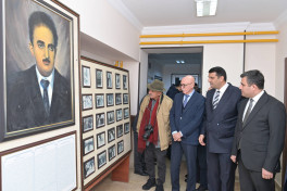 Akademik Yusif Məmmədəliyevin Ordubaddakı abidəsinin bərpadan sonra açılışı olub