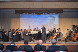 Akademik Yusif Məmmədəliyevin Ordubaddakı abidəsinin bərpadan sonra açılışı olub