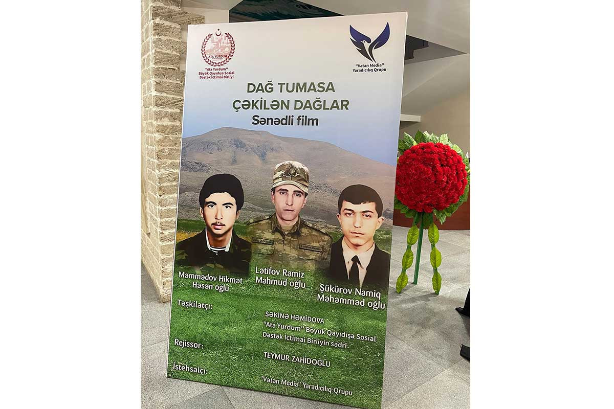 "Dağ Tumasa çəkilən dağlar" filmi təqdim edilib - FOTO 