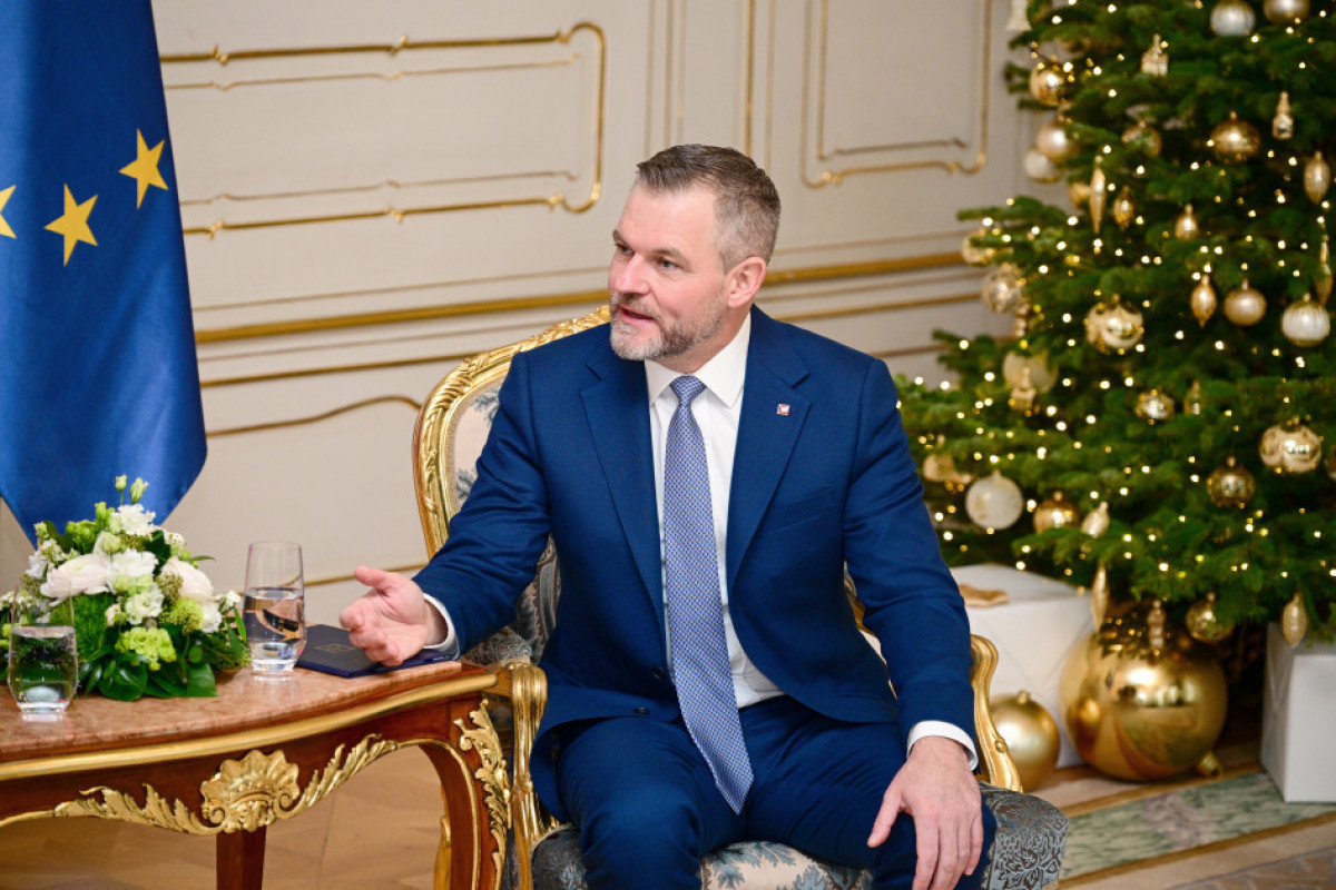 Slovakiya Prezidenti Peter Pelleqrini