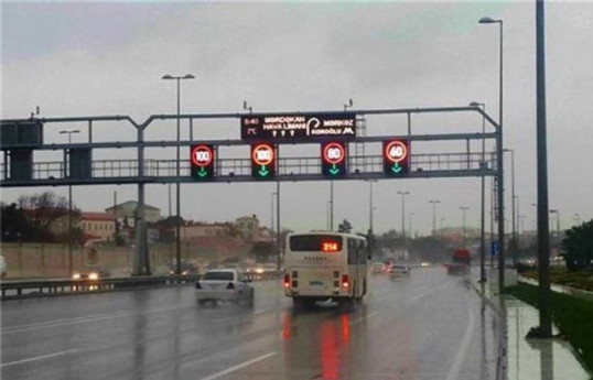 Zığ dairəsi-Hava Limanı yolunda sürət həddi bərpa olunub - YENİLƏNİB 
