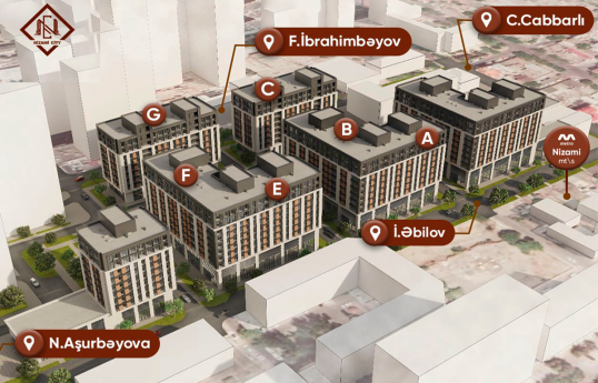 2026-cı ili rahatlıq, təhlükəsizlik və şəhər həyatının enerjisi bir arada cəmlənən - "Nizami City"də qarşılayın!  - FOTO 