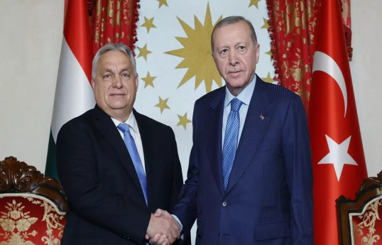 Macarıstanın Baş naziri Viktor Orban, Türkiyə Prezidenti Rəcəb Tayyib Ərdoğan