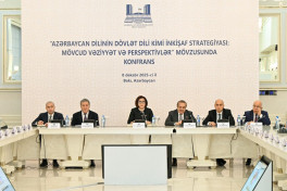 Sahibə Qafarova: Azərbaycan dilinin qorunması dövlət siyasətinin prioritetləri siyahısındadır