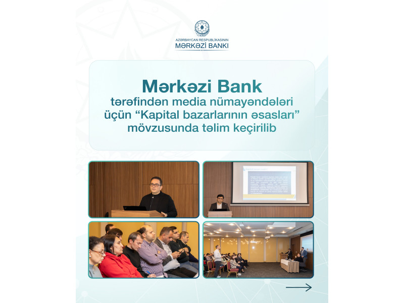 AMB media nümayəndələri üçün təlim keçirib