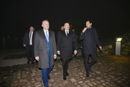 Azərbaycan və Slovakiya prezidentləri Bratislavada Devin qəsrində olublar