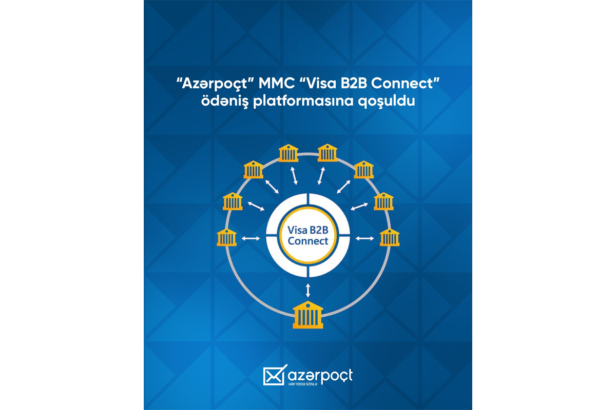 “Azərpoçt” “Visa B2B Connect” ödəniş platformasına qoşulub