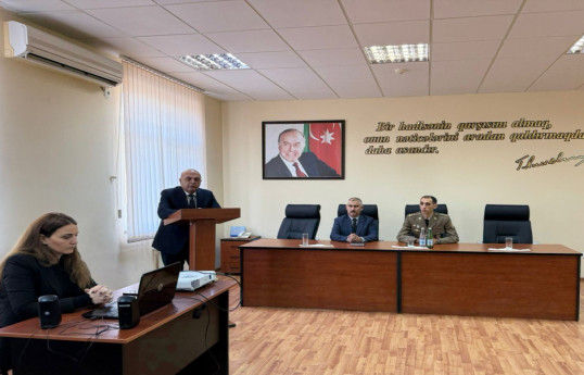 Radiasiya təhlükəsizliyinə dair tədbir keçirilib