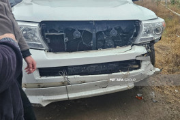 Goranboyda yol qəzasında 3 nəfər xəsarət alıb