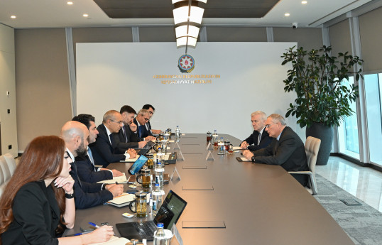 İtaliya şirkəti ilə enerji sahəsində əməkdaşlığın genişləndirilməsi müzakirə olunub