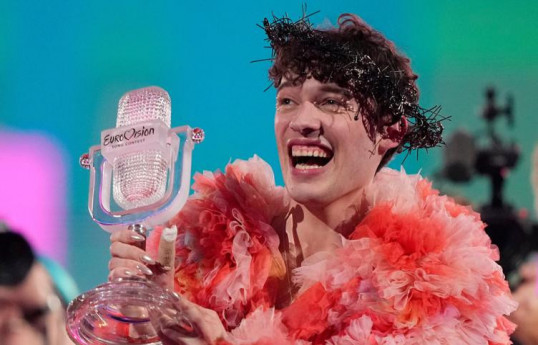 “Eurovision-2024” qalibi İsrailin müsabiqəyə buraxılmasına etiraz olaraq kuboku geri qaytarıb