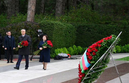Prezident Administrasiyasının rəhbəri Samir Nuriyev, Milli Məclisin sədri Sahibə Qafarova