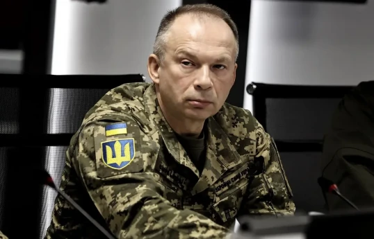 Ukrayna Silahlı Qüvvələrinin Baş Komandanı Aleksandr Sırski