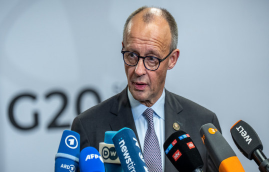 Almaniya kansleri Fridrix Merz 