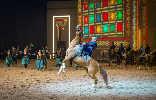 Qarabağ atları Bəhreyndə keçirilən “Mara’ee 2025” festivalında çıxış edib - FOTO 