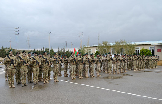 "Sualtı Hücum Dəniz Xüsusi Təyinatlısı" kursunun buraxılış mərasimi keçirilib