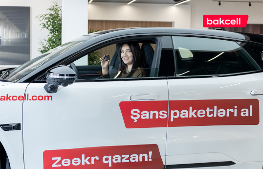 Bakcell lotereyasında 10-cu lüks avtomobil udulub