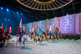 Qarabağ atları Bəhreyndə keçirilən “Mara’ee 2025” festivalında çıxış edib - FOTO 