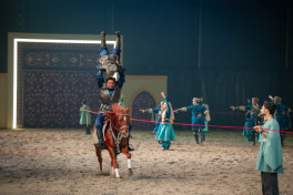Qarabağ atları Bəhreyndə keçirilən “Mara’ee 2025” festivalında çıxış edib - FOTO 